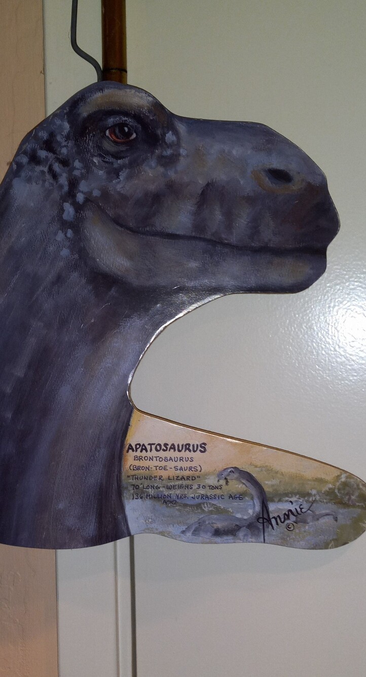 Apatosaurus Hanger By ANNIE